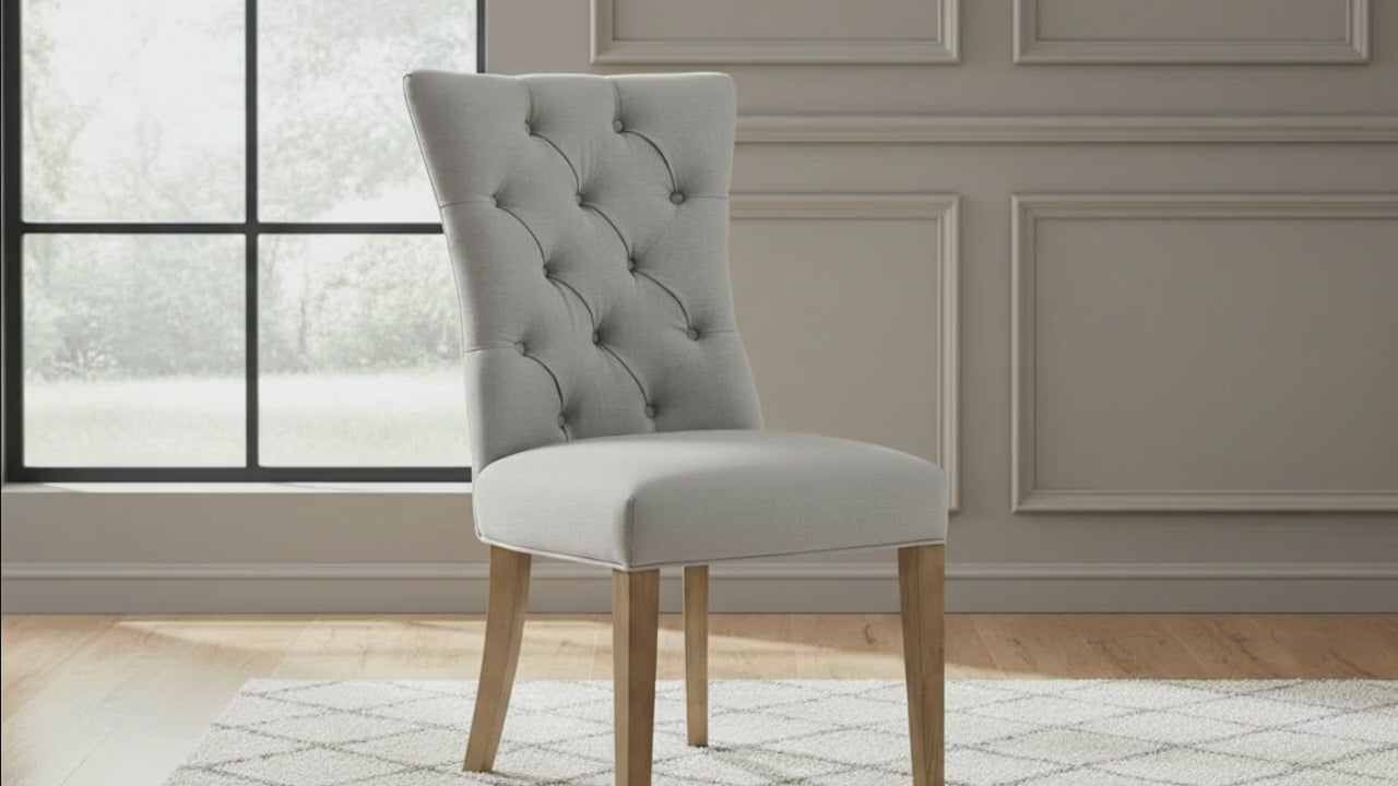 Textra Dining Chairs Set of 2 Grey
