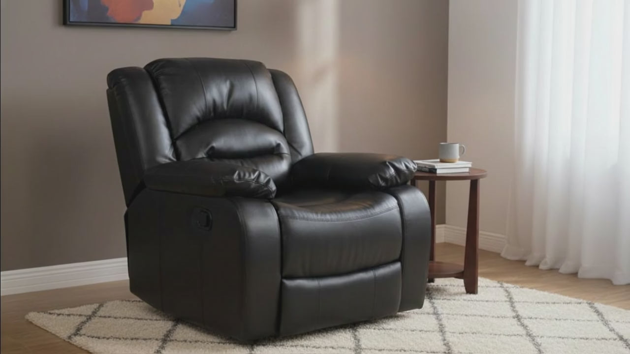 Heaven Recliner Chair Black