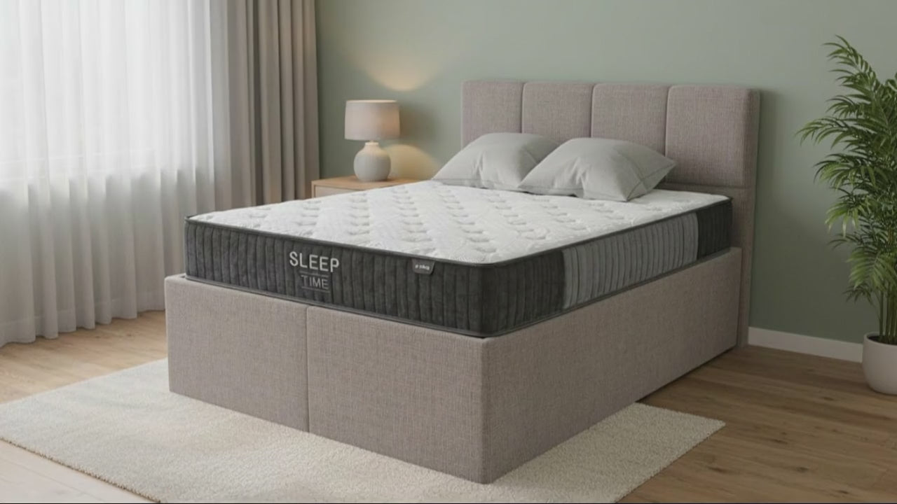 NZ Made Napbox Storage Bed + SleepTime X-Firm Mattress