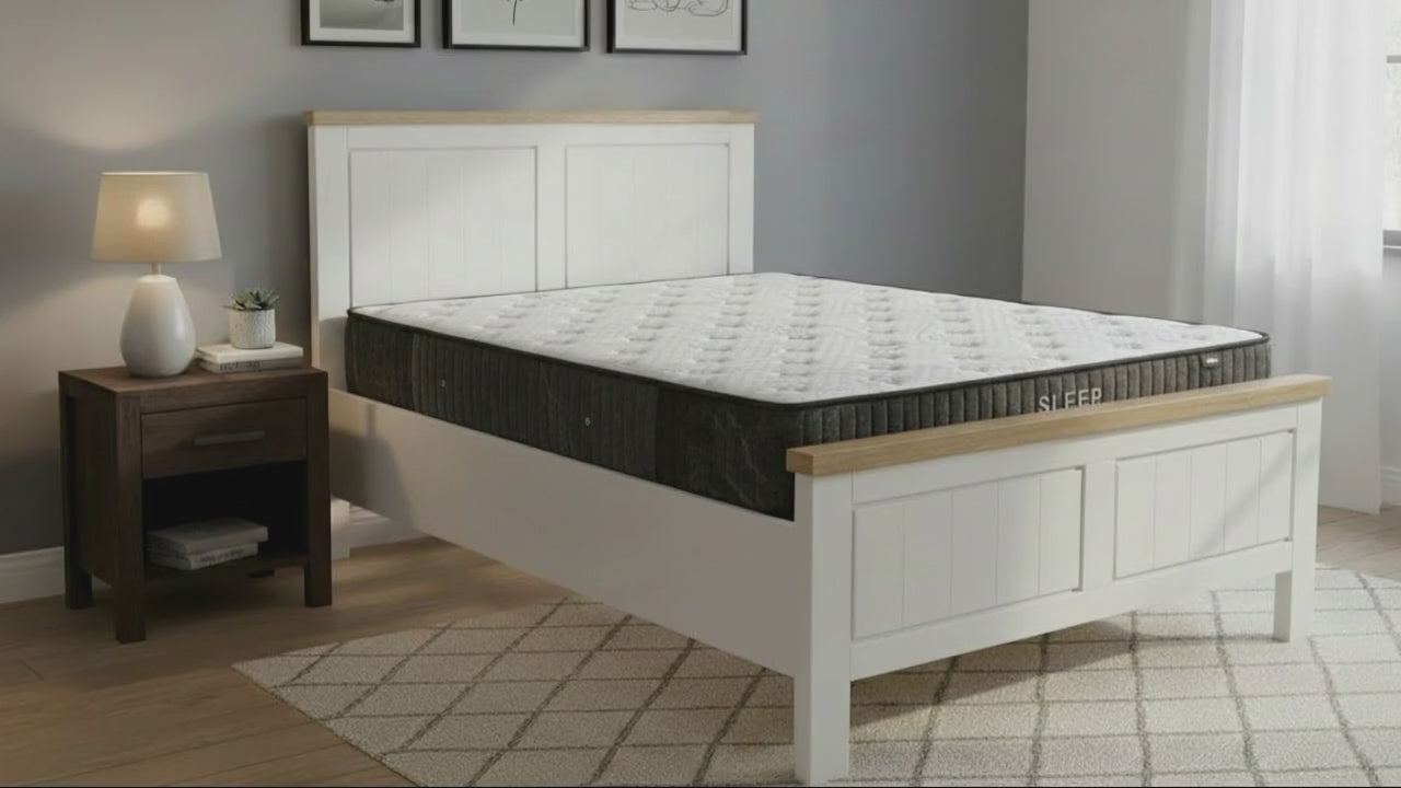 Urbannest Bed Frame + SleepTime X-Firm Mattress