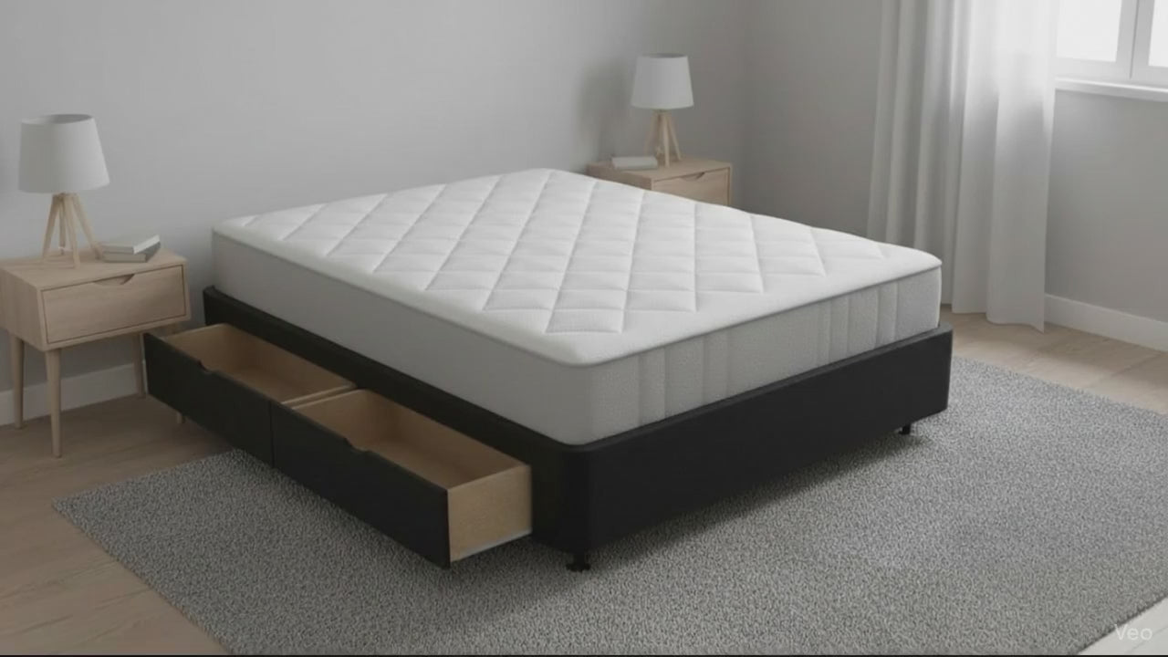 NZ Made Eco Bed Base With Drawer