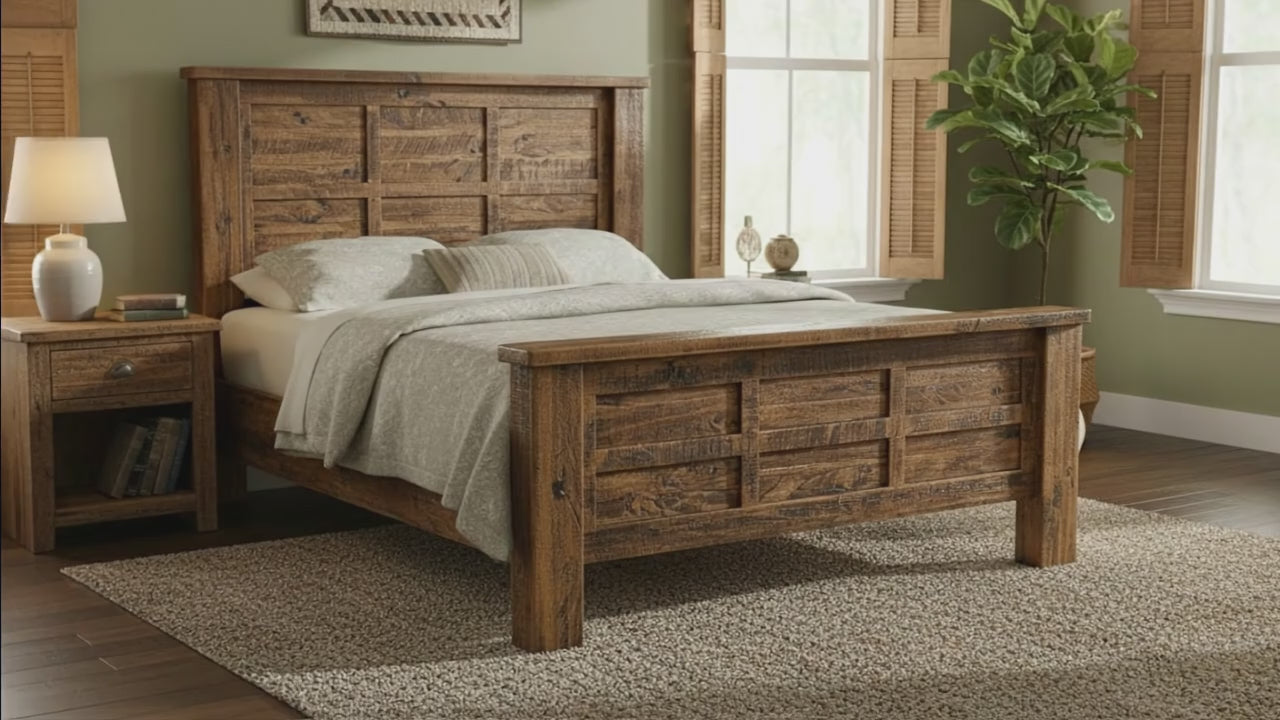 Oakwood Bed Frame + SleepMax PP Pro Mattress