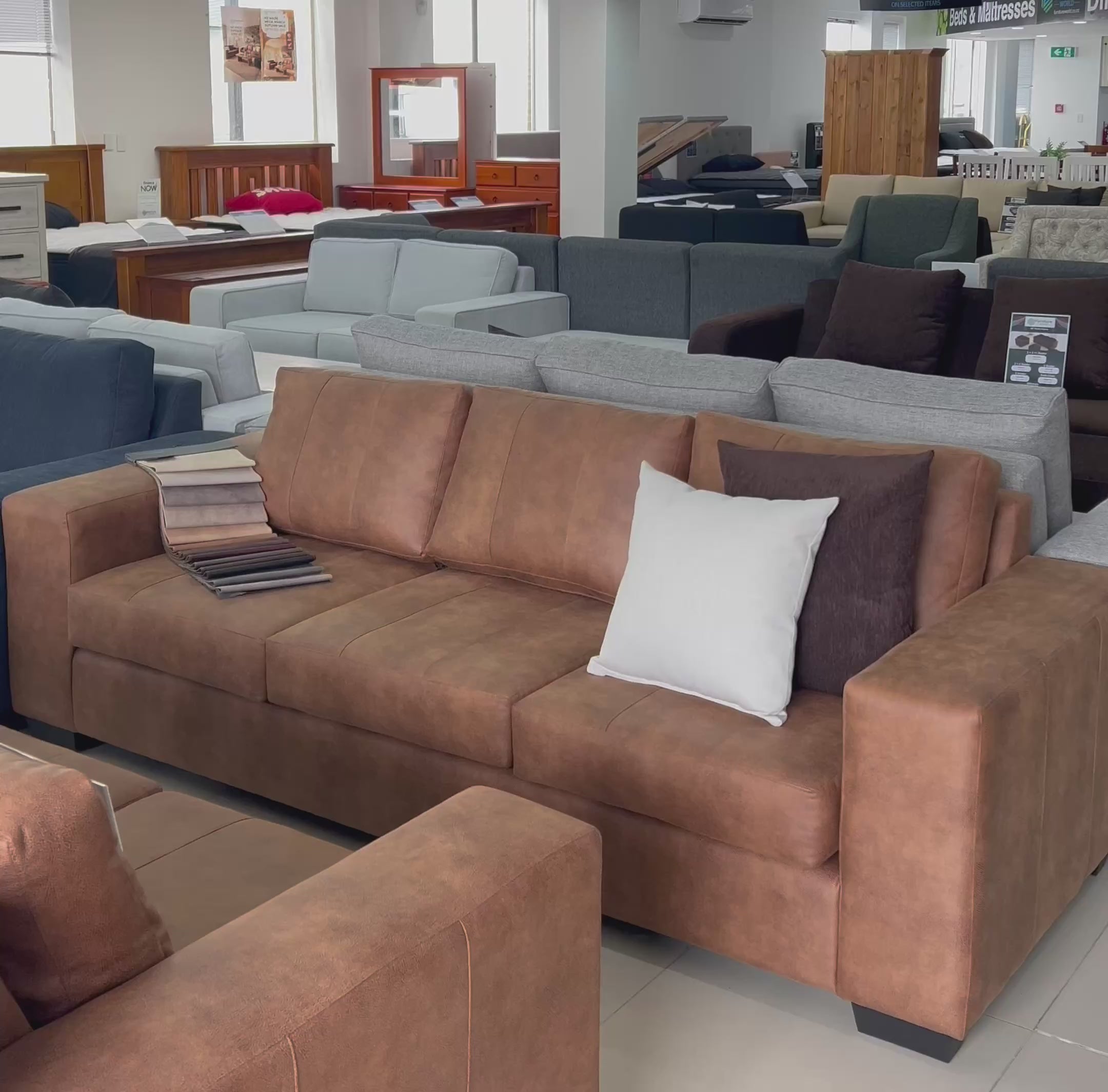 NZ Made Evoque 2 Seater Sofa