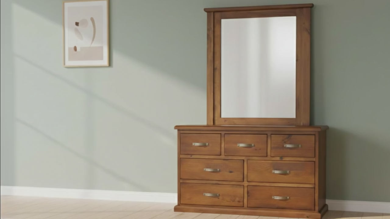 Edison 7-Drawer Dresser / Mirror