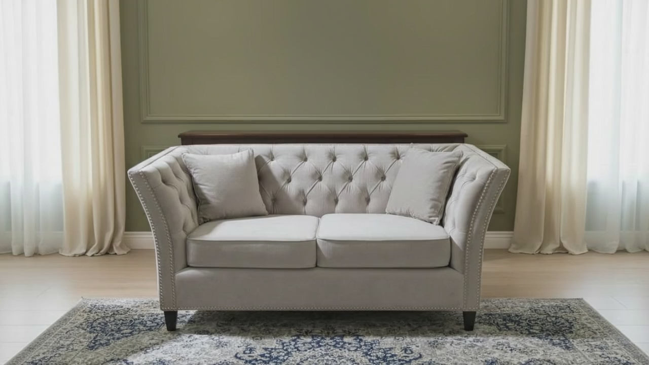 Spacious 2 Seater Sofa