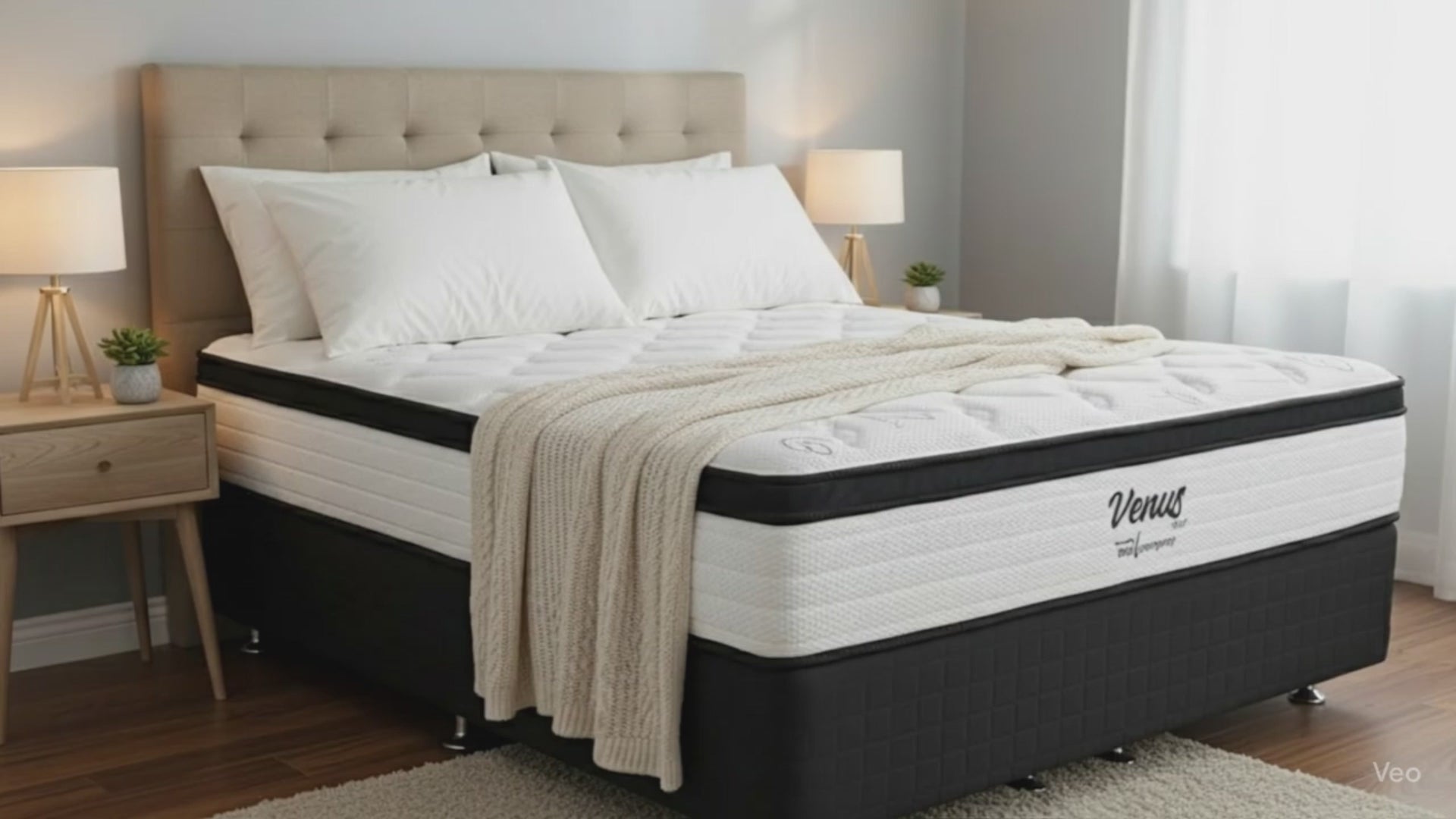 Eco Bed Base+ Venus Plush Mattress : Super King-Floor Model