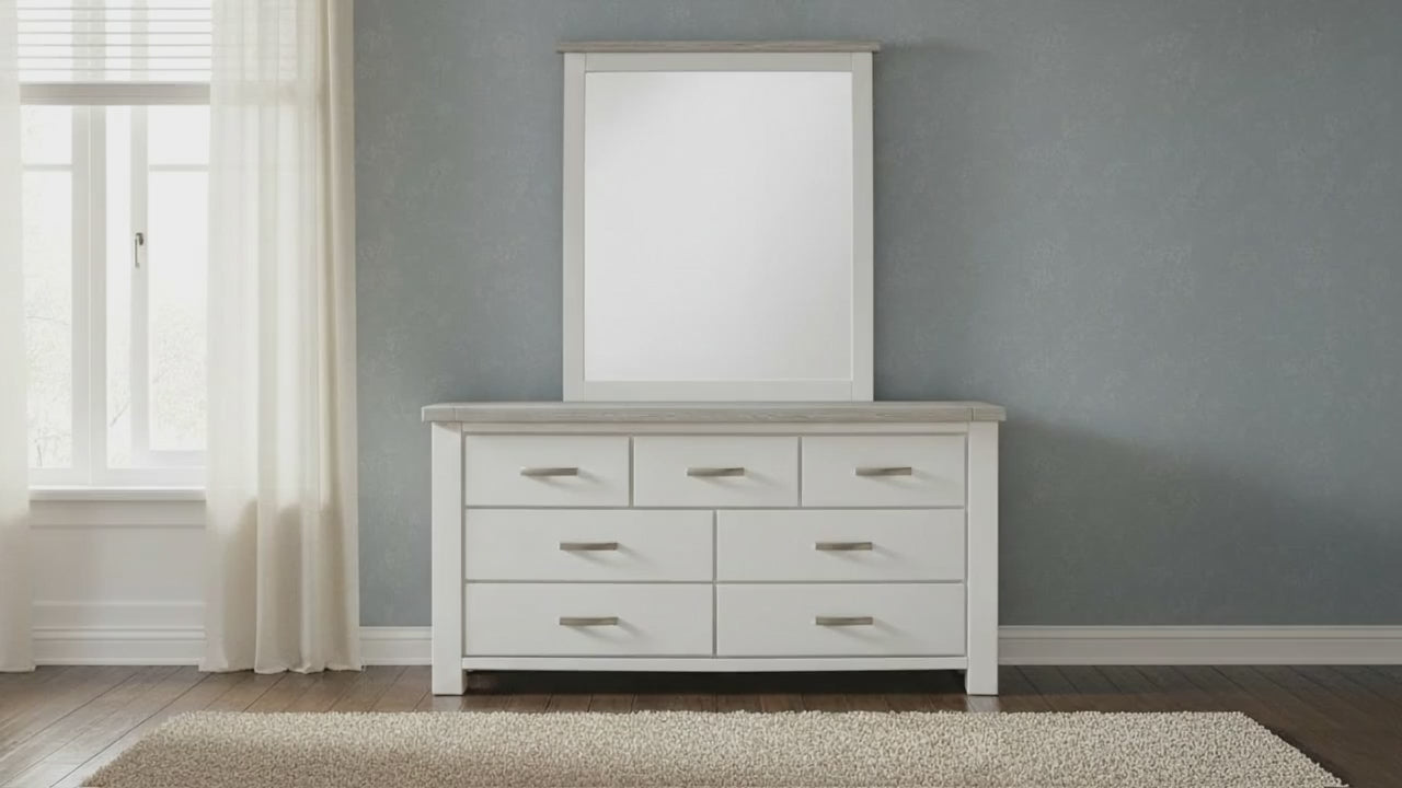 UrbanNest 7 Drw Dresser / Mirror