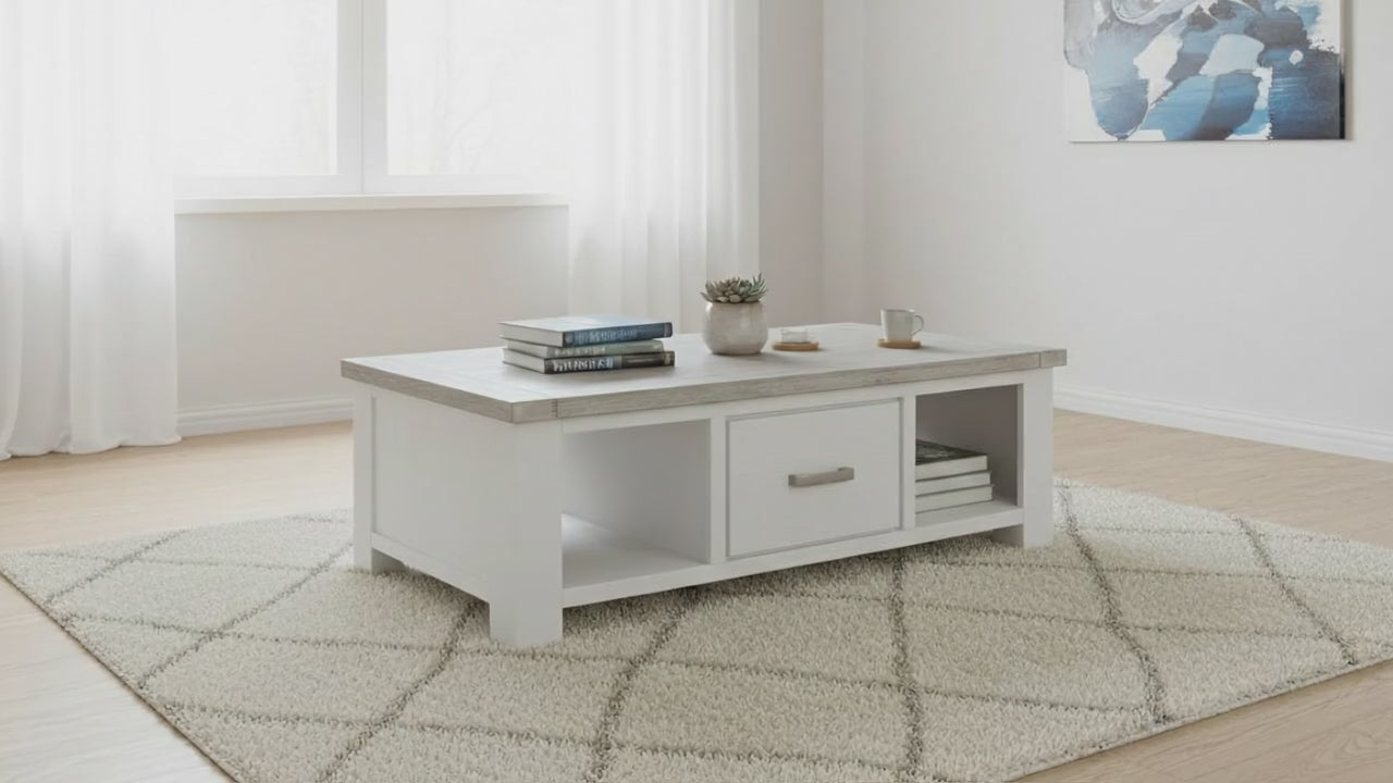 UrbanNest Coffe Table With Drawers