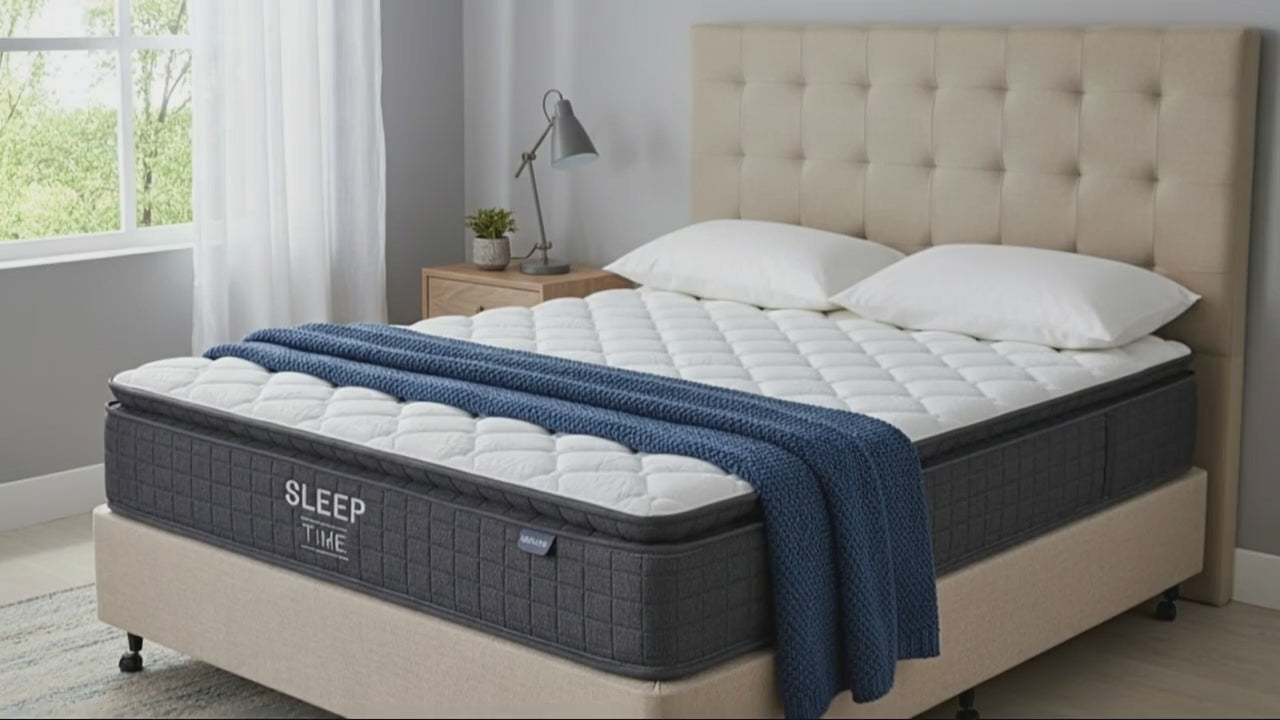 NZ Made Duracast Hotel Bed Base with Casters