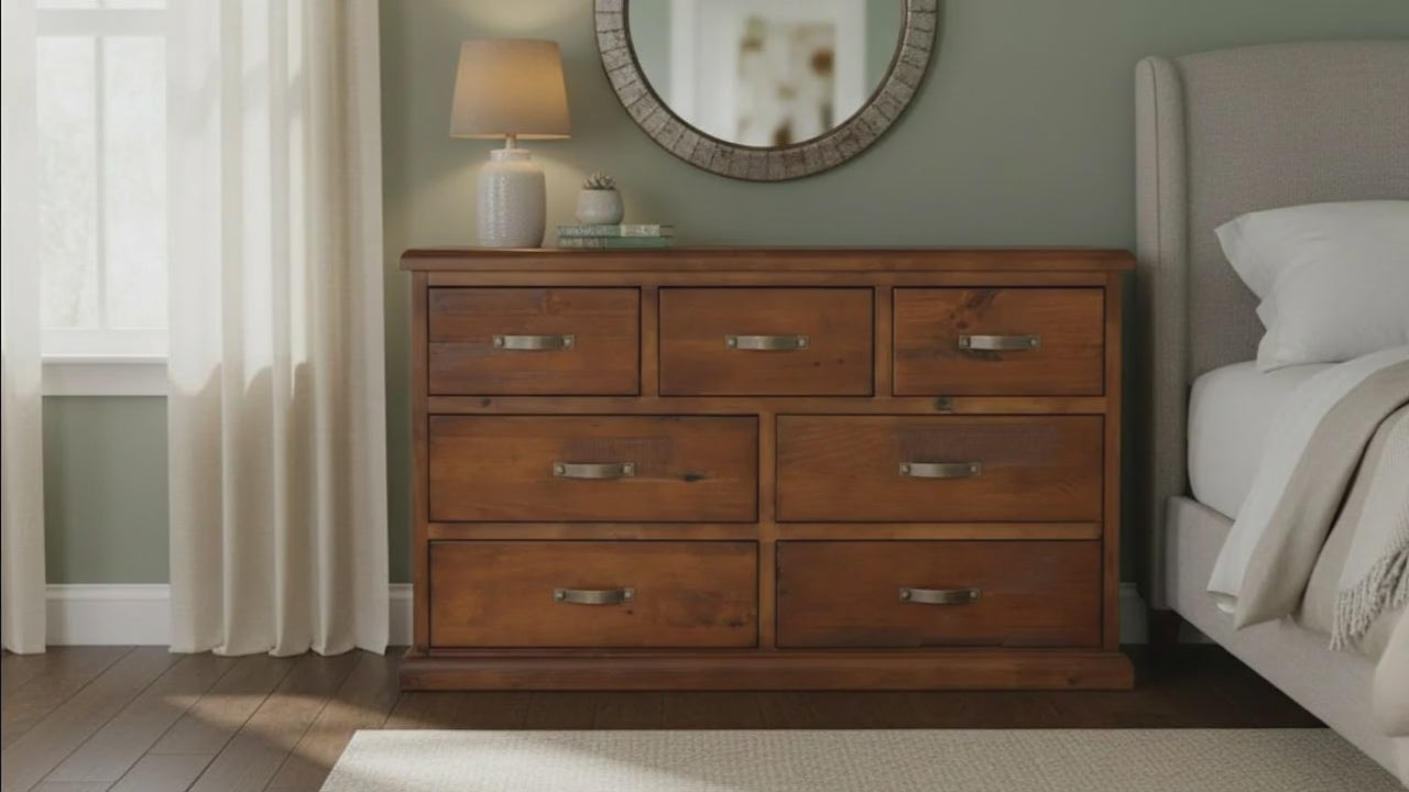 Edison 7 Drawer Dresser