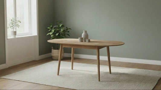 Regal Drop Leaf Wooden Dining Table 1.6m - alternate view