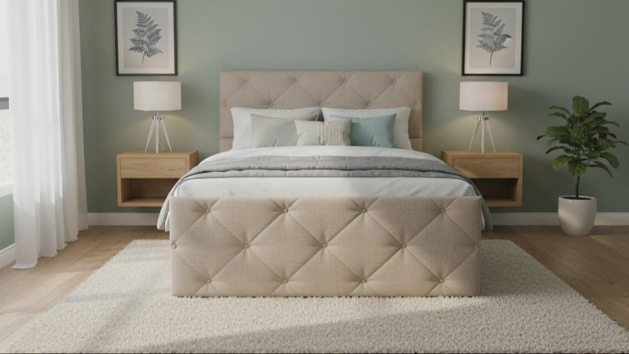 NZ Made Crystal Bed Frame