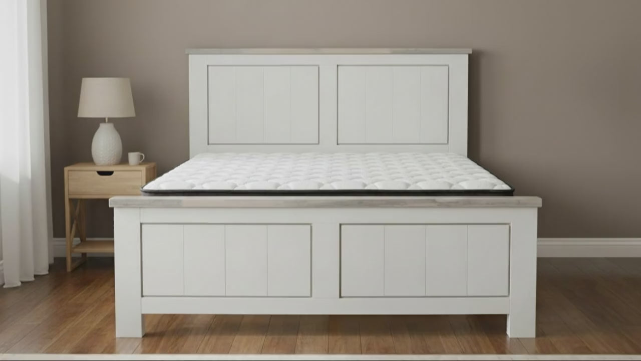 Urbannest Bed Frame + SleepTime Medium Mattress