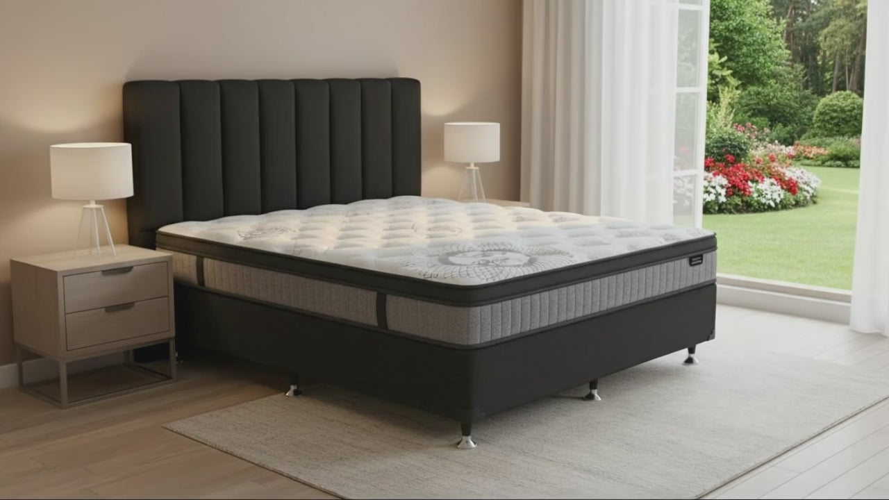 SleepMax Pocket Spring  Mattress + NZ Made Eco Bed Base
