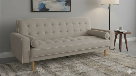 Metropolis Sofa Bed Grey - alternate view