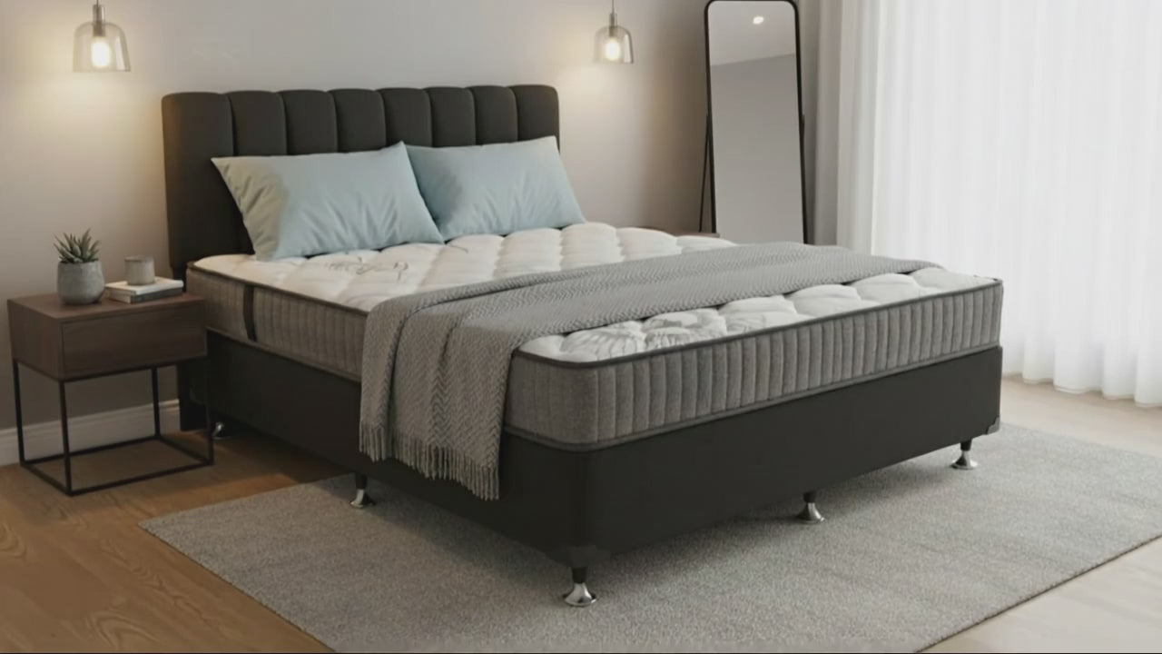 SleepMax Econ Mattress + NZ Made Snooz Bed Base