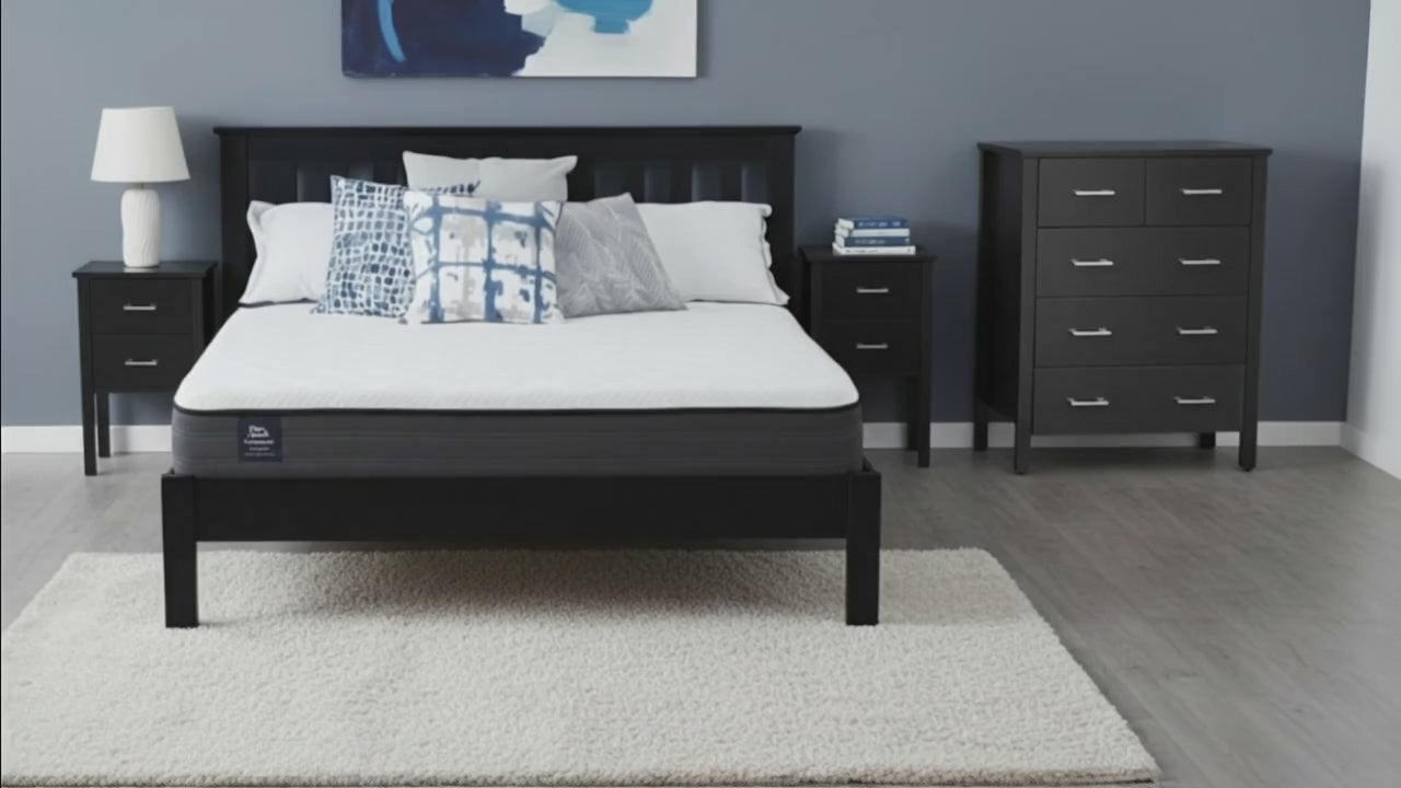 NestHeaven 5 Pcs Bedroom Suite Black