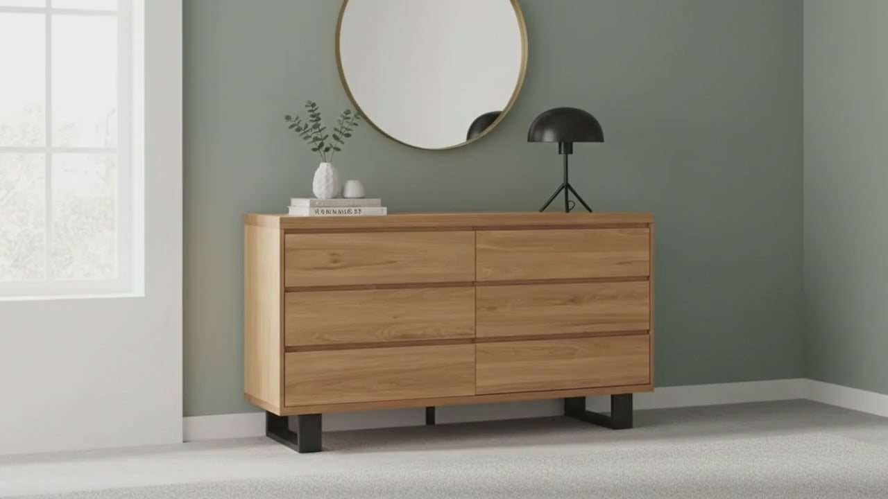 Graincraft 6 Drw Dresser