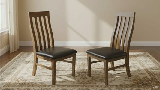 Oakwood Dining Chairs Set of 2 PCs - alternate view