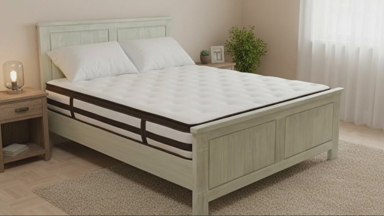 Signature Bed Frame + Fiona Plush Mattress