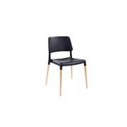 Ebony Dining Chairs Set of 6 Black | Furniture World Auckland