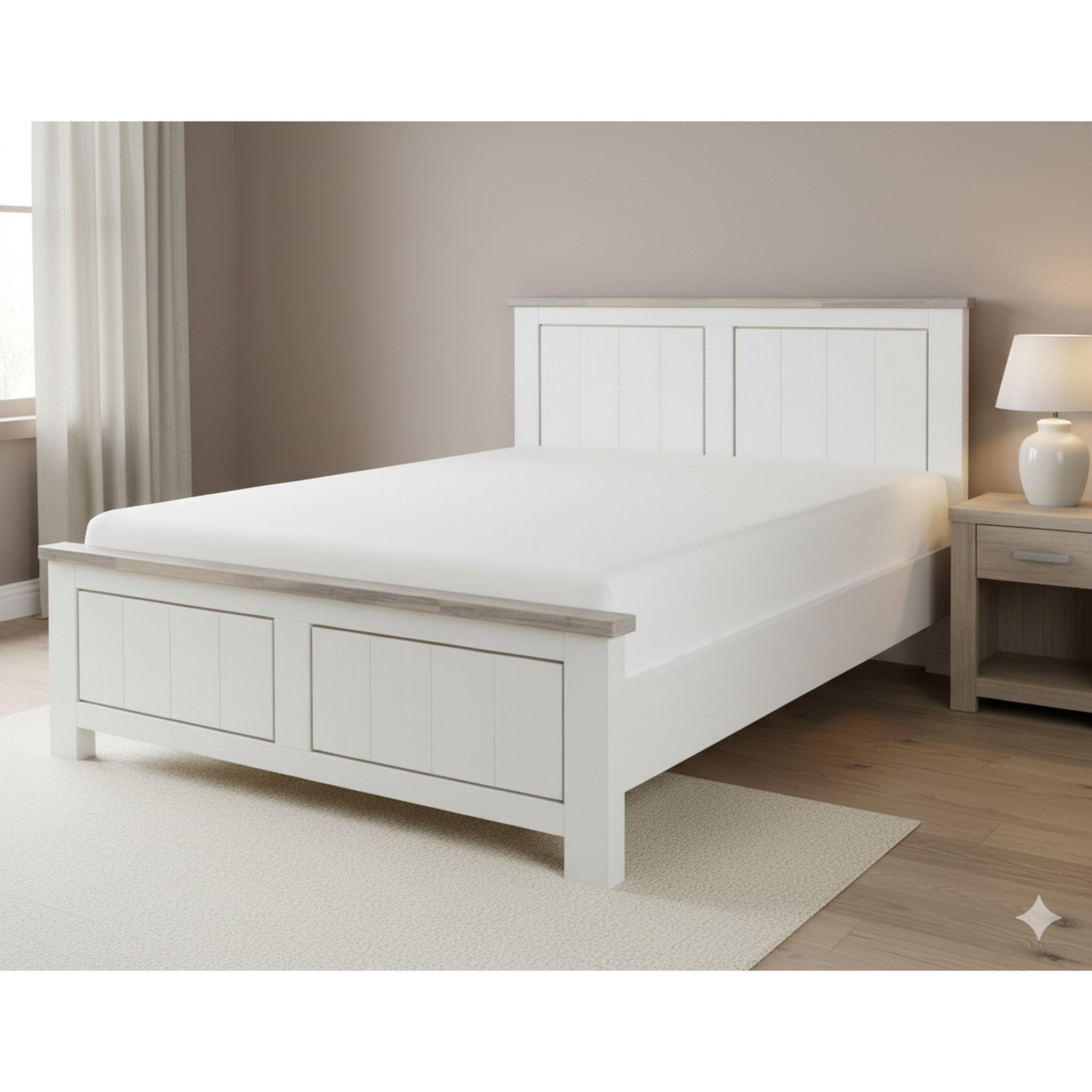 UrbanNest Bed Frame - Side View | Furniture World NZ