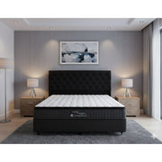 SleepTime Pocket Pillowtop Mattress + NZ Made Eco Bed Base - Side View | Furniture World NZ