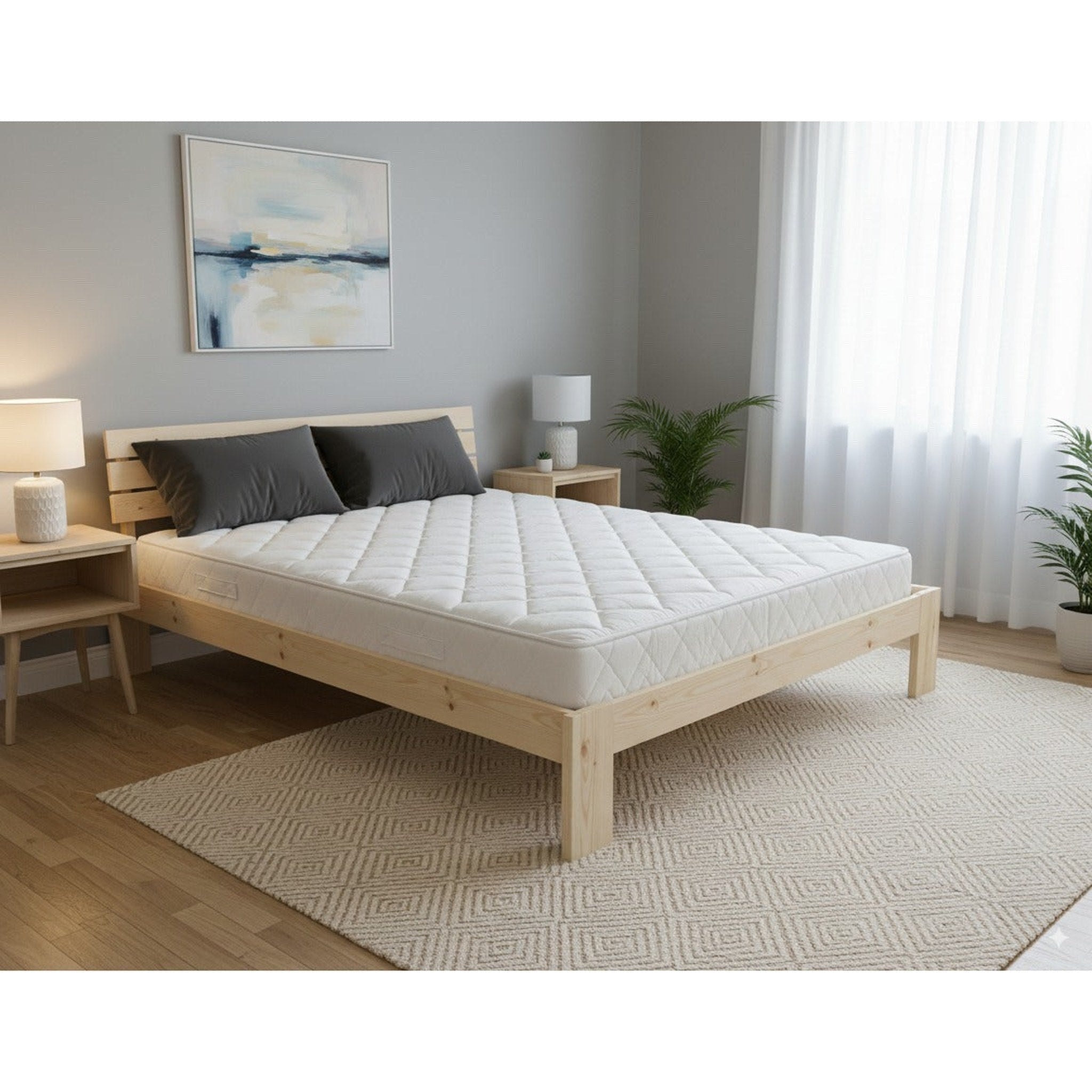 Chelsi Bed Frame - Side View | Furniture World NZ
