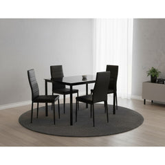 Niko Dining Table + Rio Chairs Dining Suite
