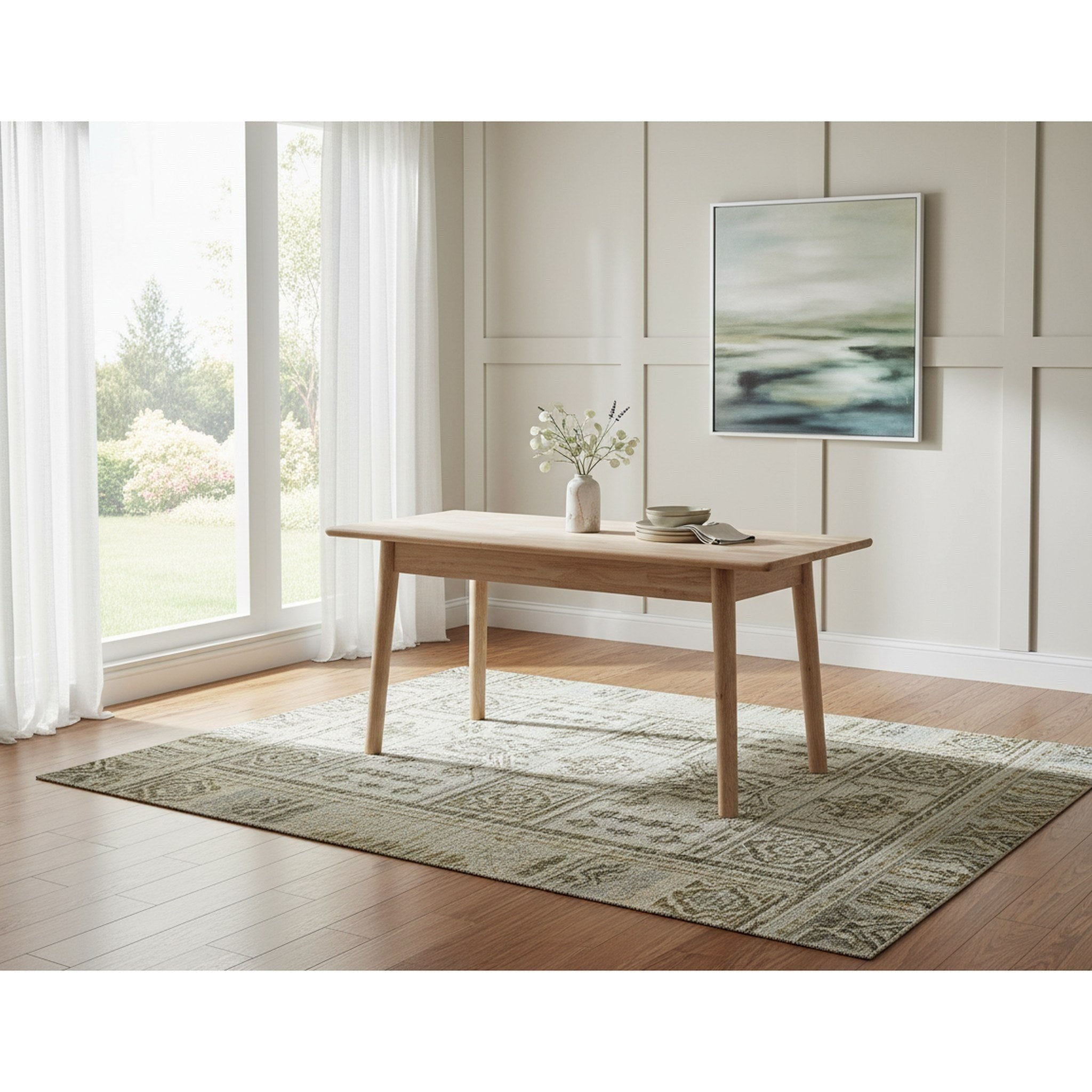 Denver  Wooden Bench - Side View | Furniture World NZ