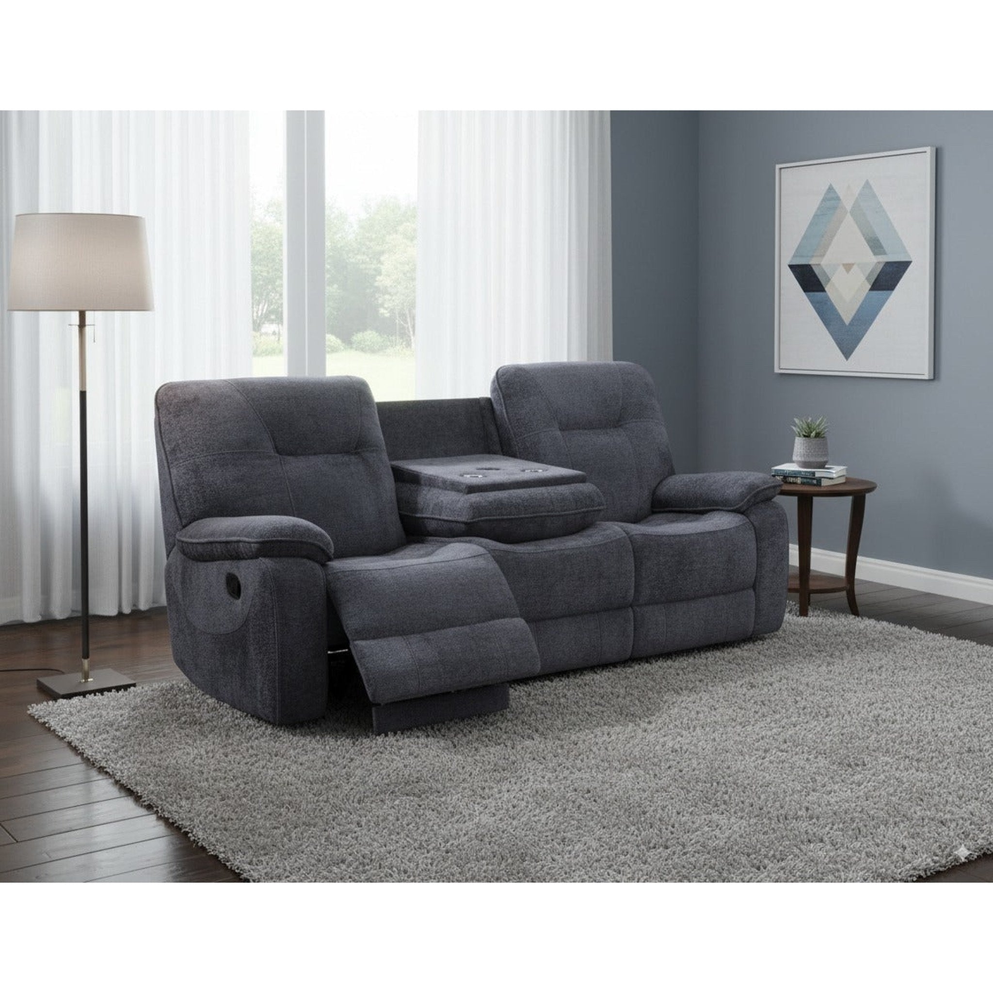 Nova Recliner 3 Seater - Side View | Furniture World NZ