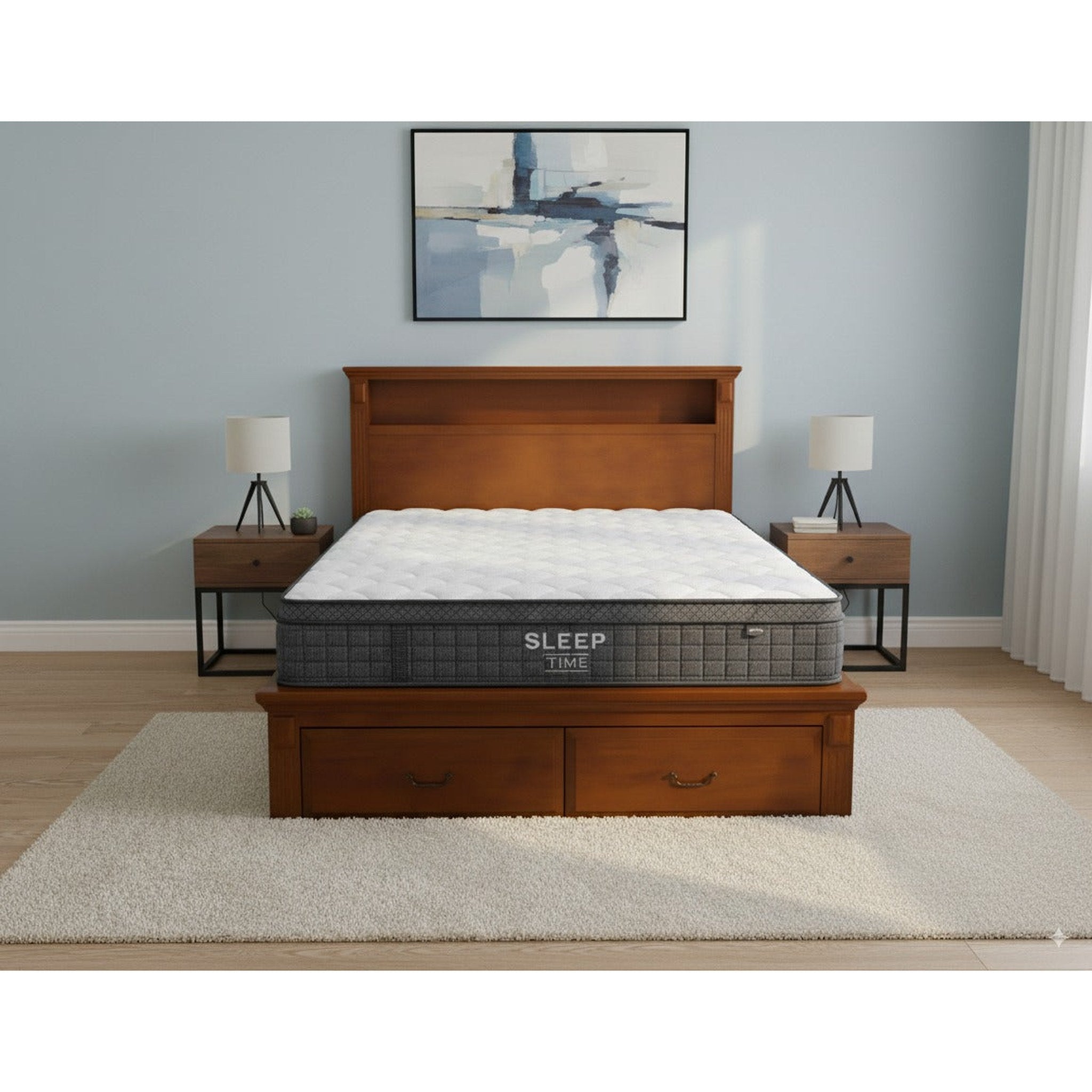 Serena Bed Frame + SleepTime Ultra Mattress