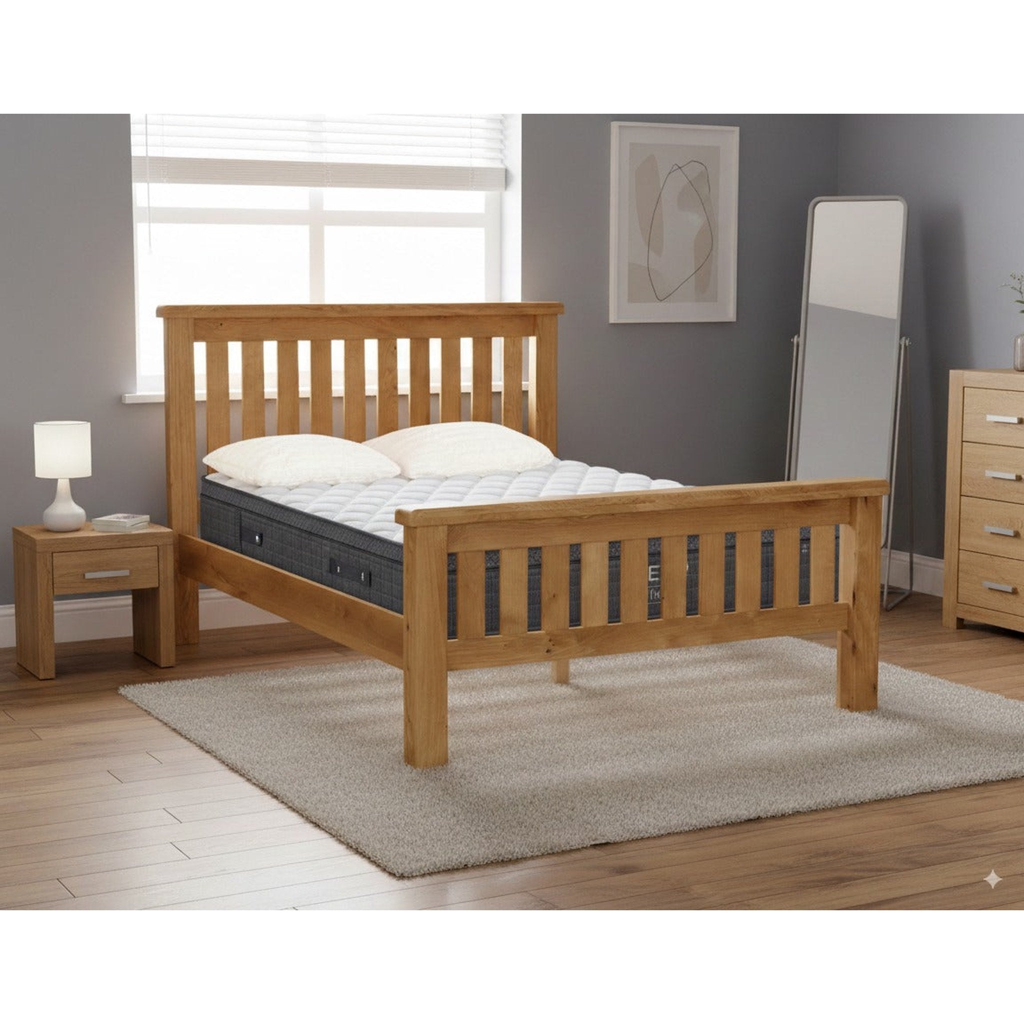 Richard Bed Frame + SleepTime Ultra Mattress
