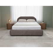 NZ Made Eclipse Bed Frame + SleepTime Pocket Pillowtop Mattress - Side View | Furniture World NZ