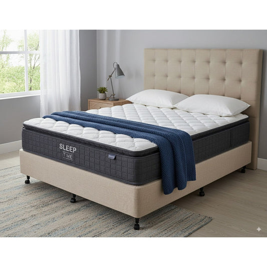 NZ Made Duracast Hotel Bed Base with Casters