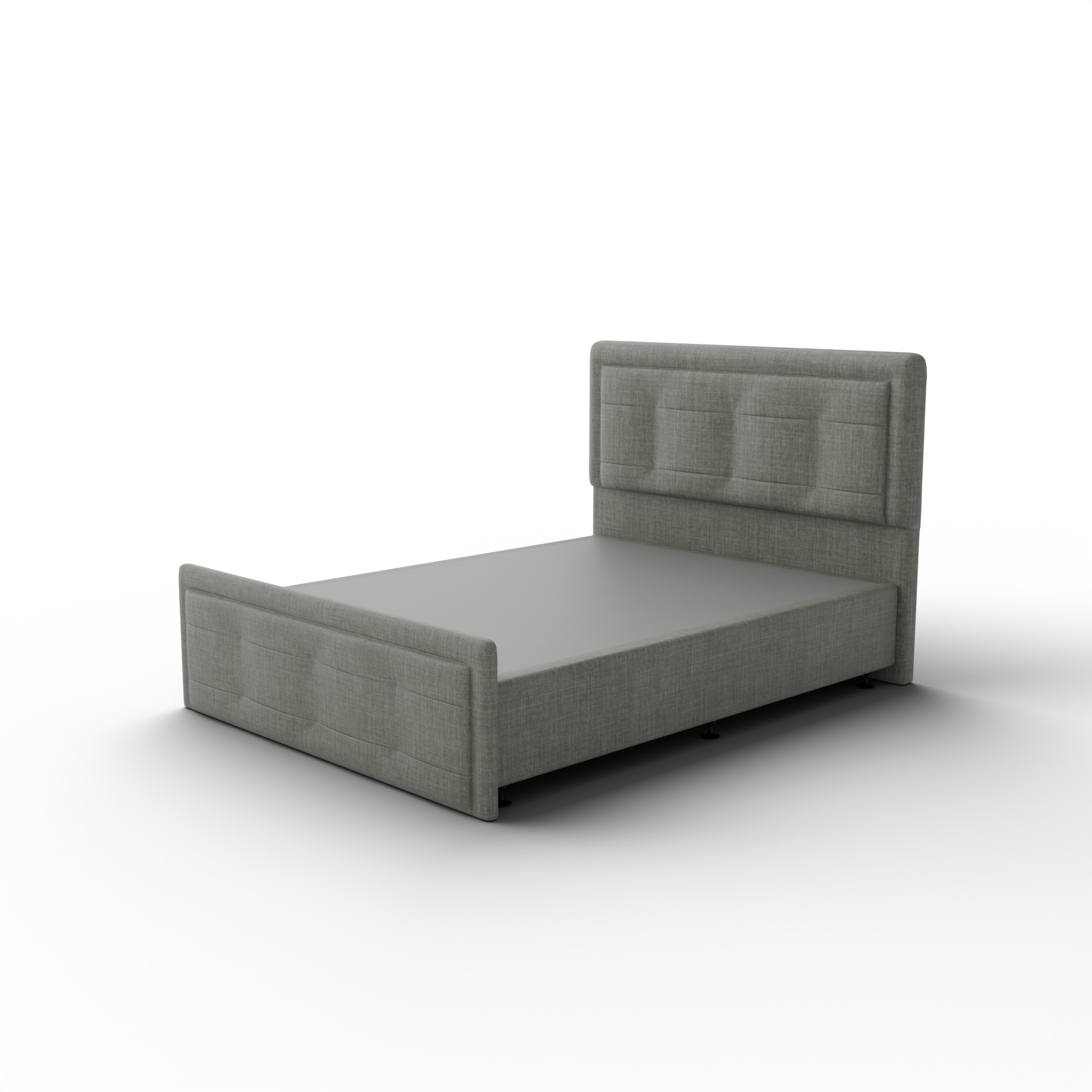 NZ Made Chelton Bed Frame + Venus Medium Mattress — Bed Bundle - Detail View | Furniture World NZ