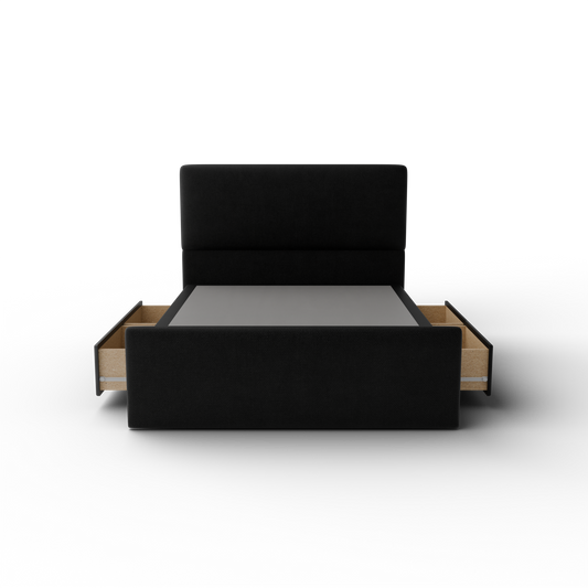 NZ Made Deaura Bed Frame With Drawers