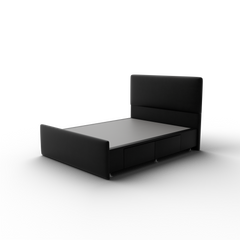 NZ Made Deaura Bed Frame With Drawers