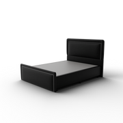 NZ Made Imperial Bed Frame + Venus Medium Mattress — Bed Bundle - Side View | Furniture World NZ