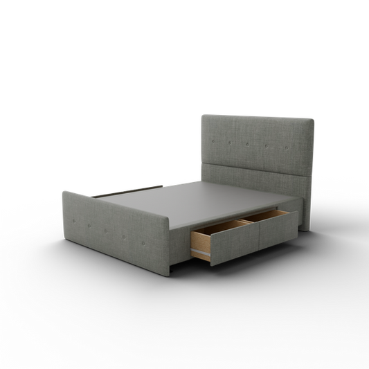 NZ Made SleepVault Bed Frame With Drawers