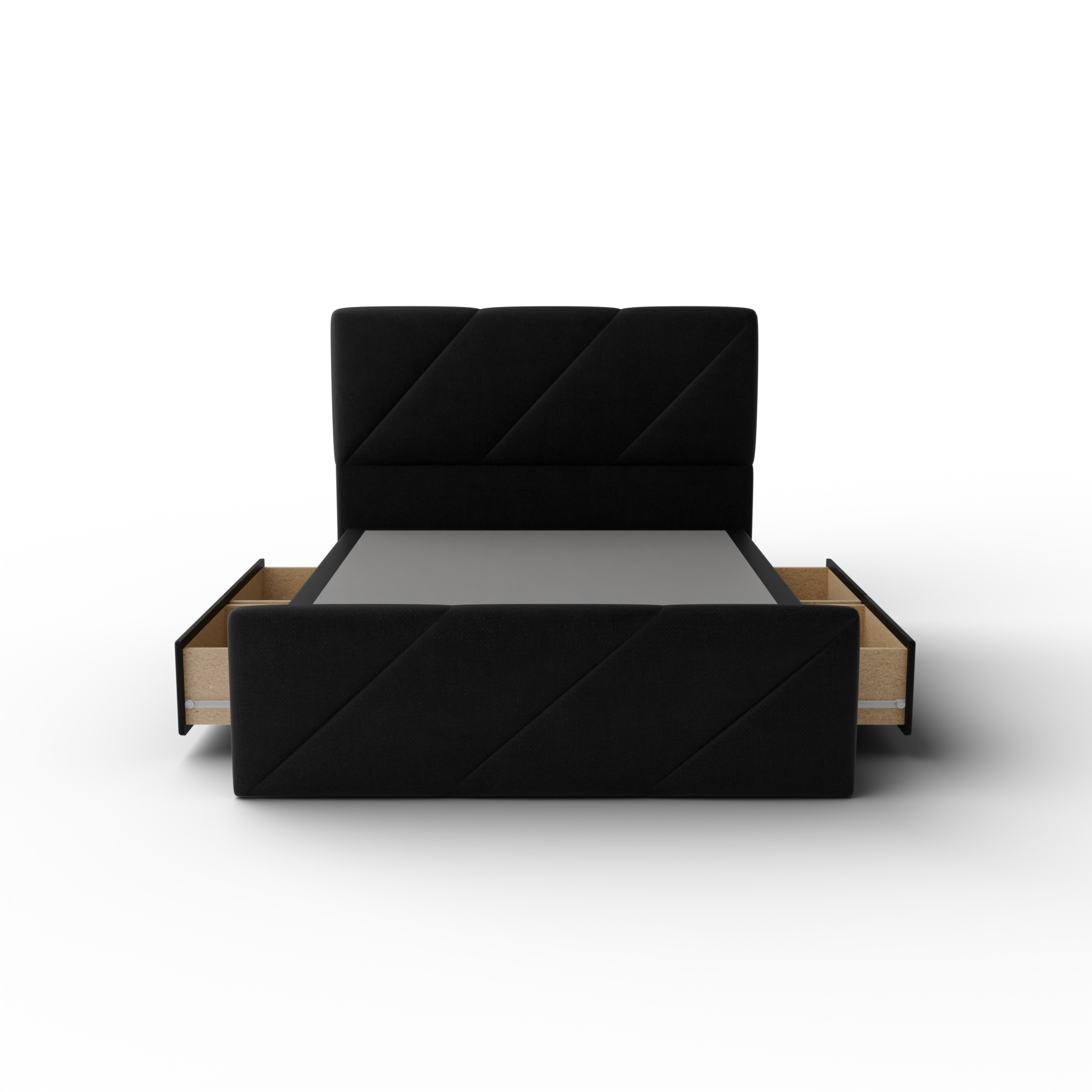 NZ Made Zest Bed Frame With Drawers + Bliss Max Medium Mattress - Image 5 | Furniture World NZ