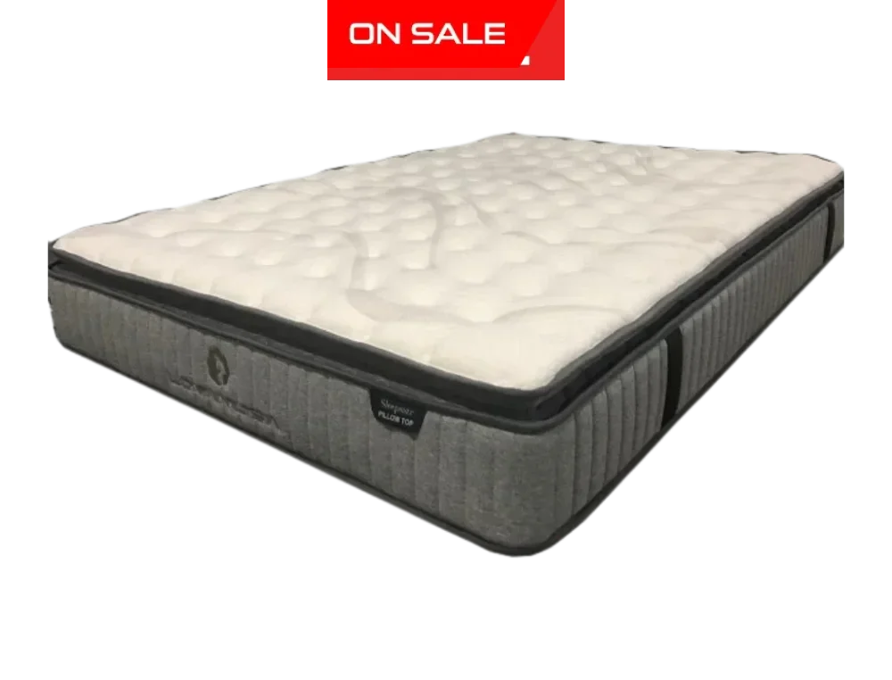 Nestheaven Bed Frame + Sleepmax Pocket Pillow Top Mattress