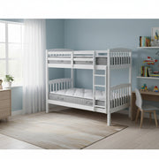 Unity Bunk (S+S)White (with Mattress) | Furniture World Auckland