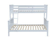 Unity Bunk (S+D) White (with Mattress) | Furniture World Auckland