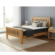 Richard Bed Frame + Sleeptime Pocket Pillow Top Mattress | Furniture World Auckland