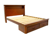 Serena Bed Frame + SleepTime Pocket Pillowtop Mattress | Furniture World Auckland