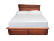 Serena Bed Frame + SleepTime Pocket Pillowtop Mattress | Furniture World Auckland
