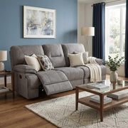Maryland Fabric 3RR Recliner Dark Grey | Furniture World NZ