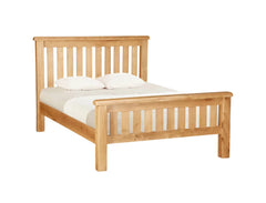 Richard Bed Frame + SleepMax Pillow Top Mattress : Queen -Floor Model