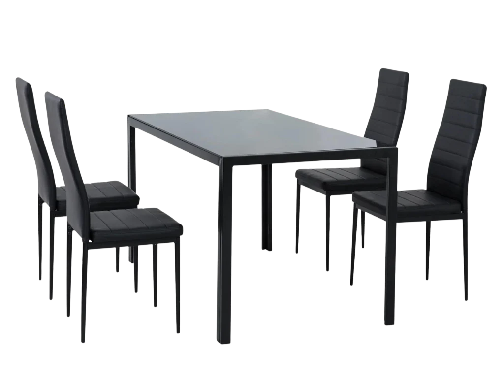 Niko Dining Table + Rio Chairs Dining Suite
